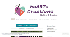 Desktop Screenshot of heartscreations.com